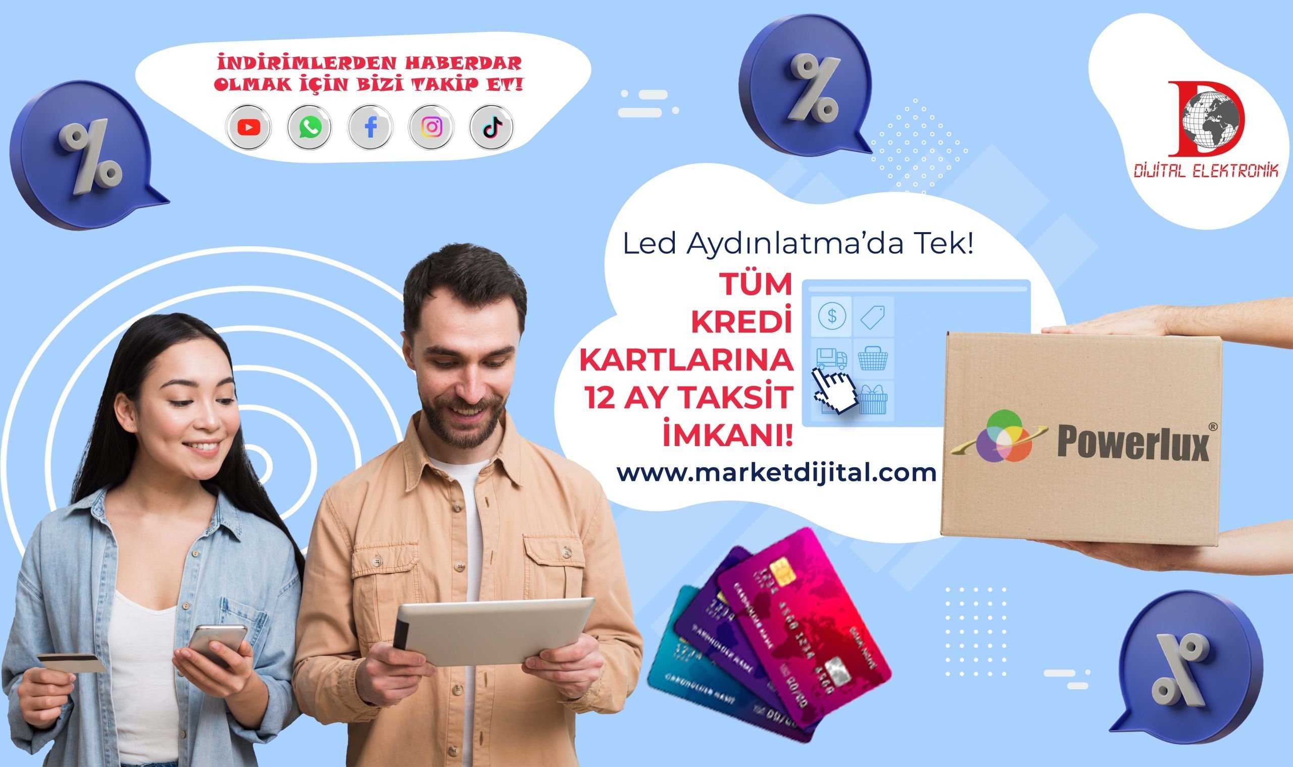 12 taksit seçeneği