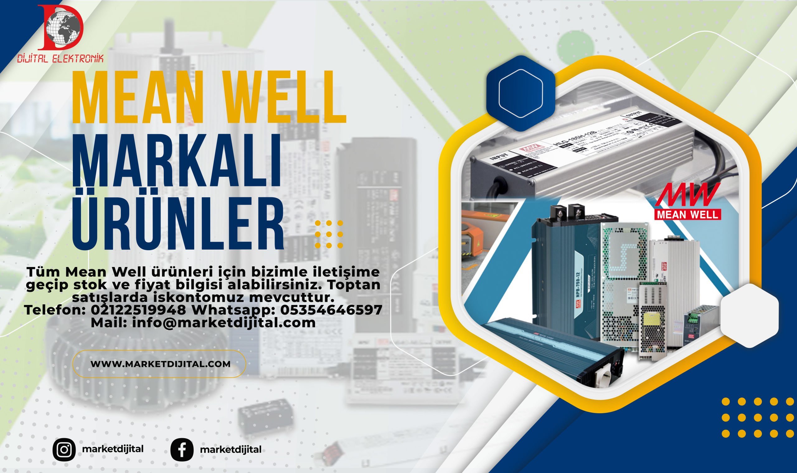 Mean Well Adaptör Driver