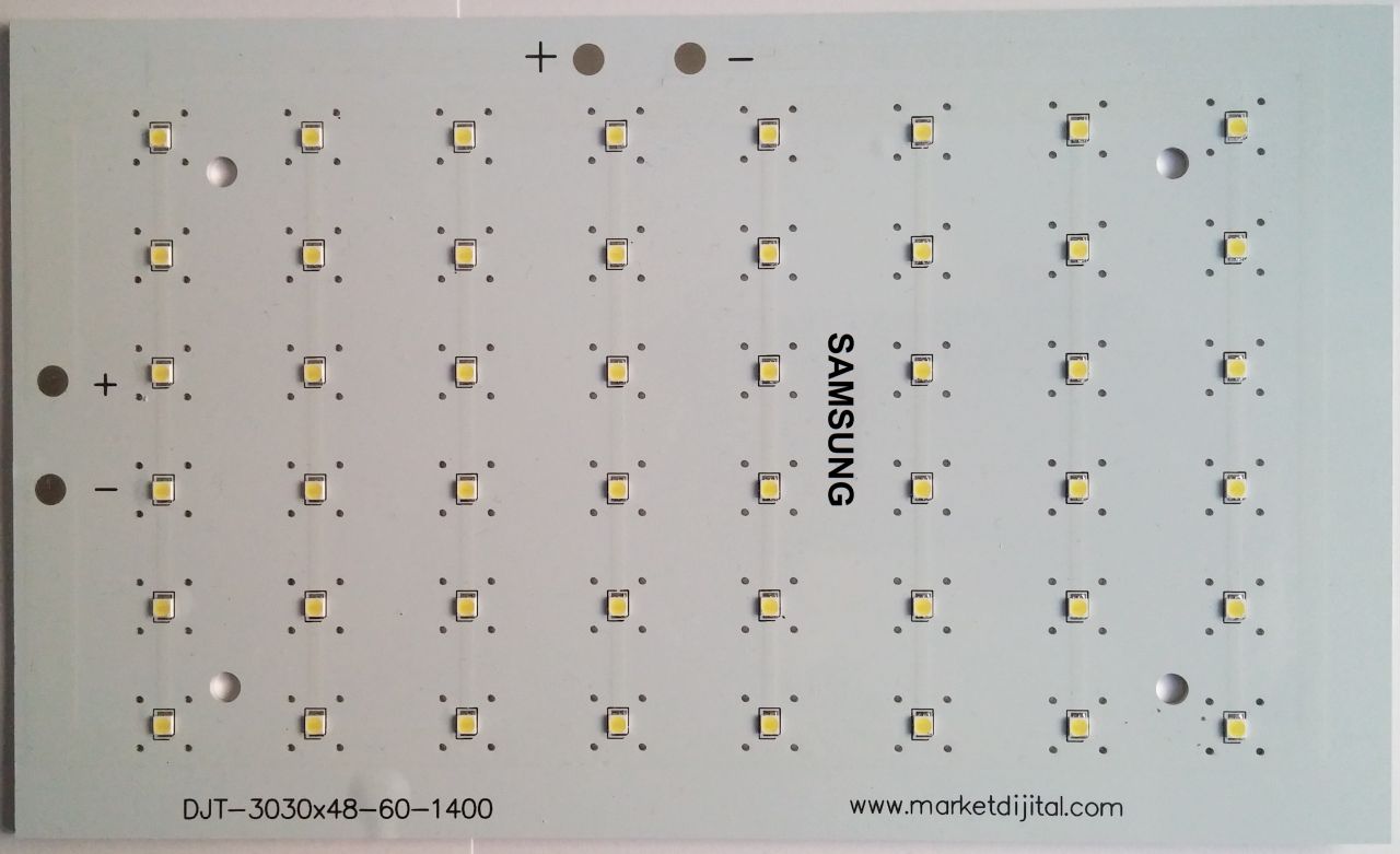 48 Watt Beyaz 3030 Samsung Projektör Pcb | Market Dijital