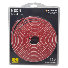 Powerlux A Kalite 12 Volt 6x12mm Esnek Neon Led (5 Metre)