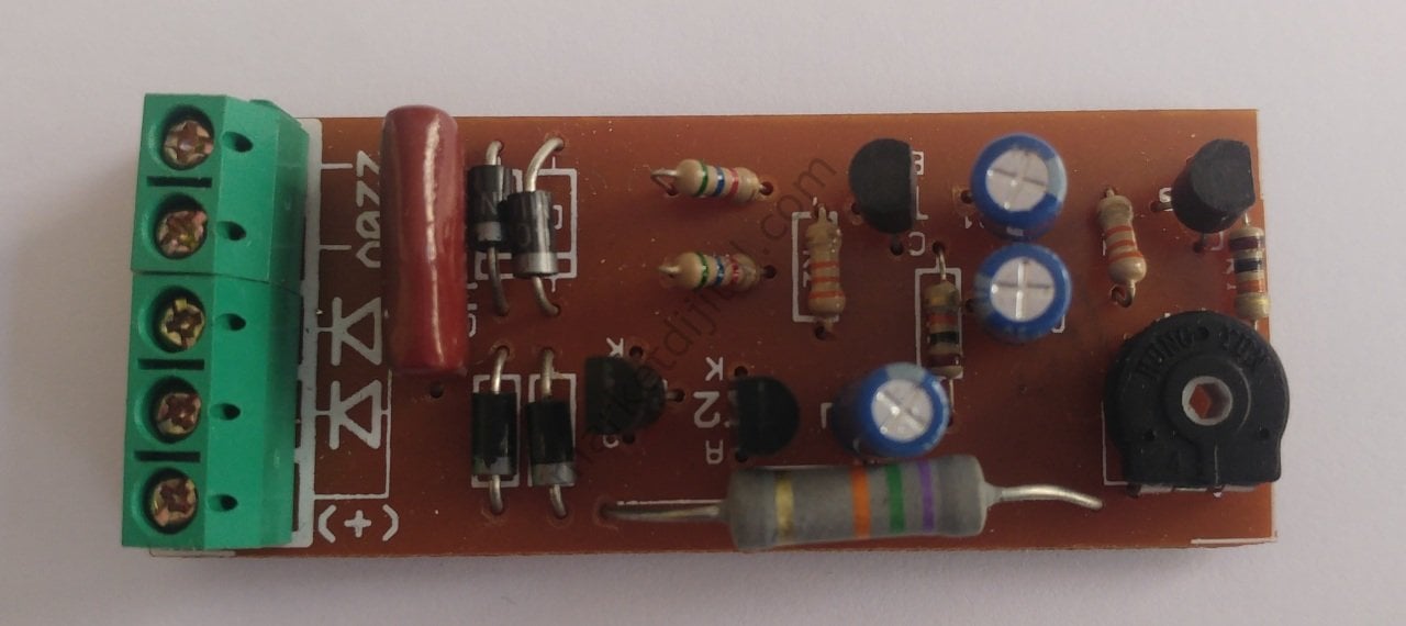 220 Volt Flip Flop 2 Kanal Devre Flaşör