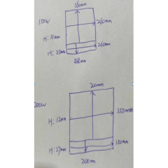 Powerlux PJ1102-MİNİ Slim Projektör Boş Kasa