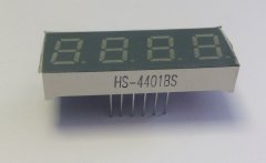 HS-4401BS 10mm Anot 4'lü Kırmızı Display