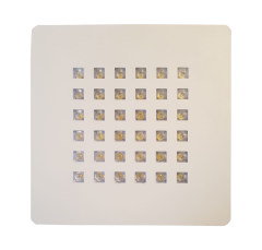 Samsung 36 Ledli Kare Kuyumcu Vitrin Armatürü Beyaz 6000C - DKP Beyaz Kasa