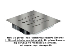 Samsung Ledli 28 Ledli Dikdörtgen Kuyumcu Vitrin Armatürü