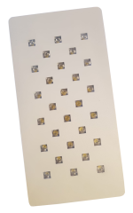 Samsung 28 Ledli Dikdörtgen Kuyumcu Vitrin Armatürü Beyaz 6000C - DKP Beyaz Kasa