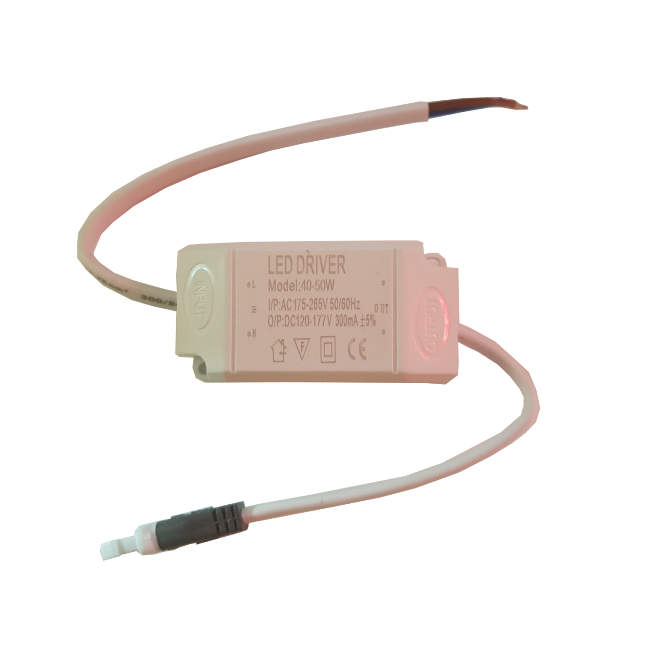40-50W Led Driver AC 175-265V DC 120-177V 300mA