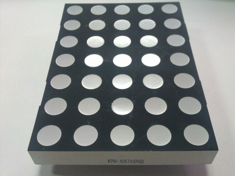 KPM-4057BSRND 5*7 Dot Display Anot kırmızı