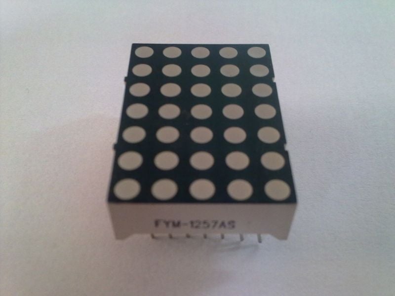 FYM-1257AS 5*7 3MM Ledli Katot 32x23MM Dotmatrix kırmızı
