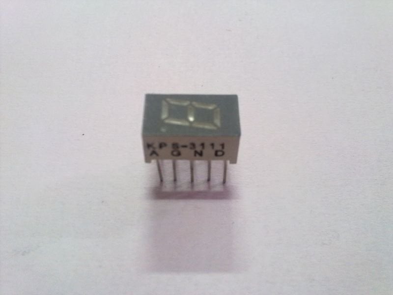 KPS3111AGND 7mm Yeşil Katot Display