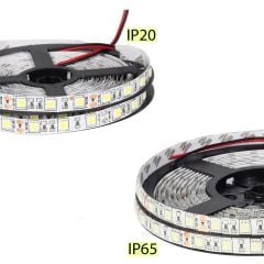 Powerlux 3 Çip RGB Şerit Led 24 Volt 60 Led  5mt IP20