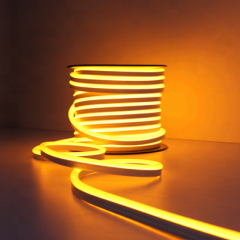 Sarı (Amber) Neon Led 220V 15x16mm T5 1 Metre