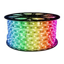 Powerlux 220 Volt Hortum Şerit Led IP65 Silikonlu 50 Metre