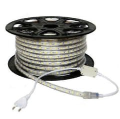 Powerlux 220 Volt Hortum Şerit Led IP65 Silikonlu 50 Metre