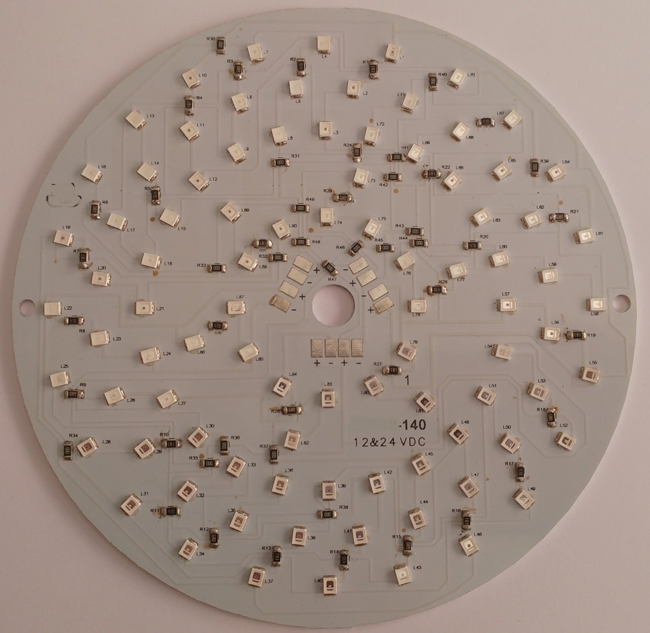 18 Watt 12-24 Volt 138mm 2835 Mavi Havuz Aydınlatma