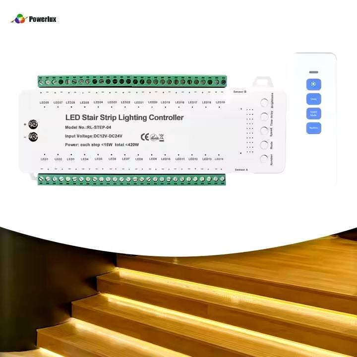 STEP-04  28 Kanallı Merdiven Sensör Kontrol