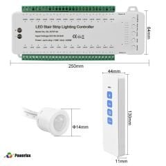 STEP-04  28 Kanallı Merdiven Sensör Kontrol