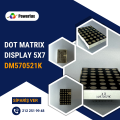 DM570521K 5x7 5mm KATOT kırmızı Dot Matrix Display