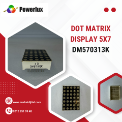 DM570313k 5x7 5mm ANOT kırmızı Dot Matrix Display