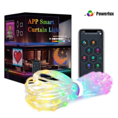 Pixel Led Perde 2X2 mt  400 Led Animasyonlu Uzaktan Kumandalı
