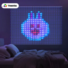 Pixel Led Perde 2X2 mt  400 Led Animasyonlu Uzaktan Kumandalı