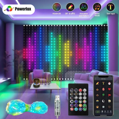 Pixel Led Perde 2X2 mt  400 Led Animasyonlu Uzaktan Kumandalı