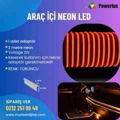 Araç İçin Neon Led A Kalite 3mt