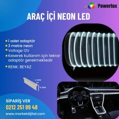 Araç İçin Neon Led A Kalite 3mt