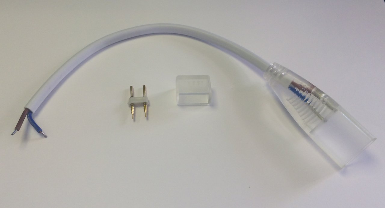 Neon Led Fişi 12-24 Volt Tek Renk Neon