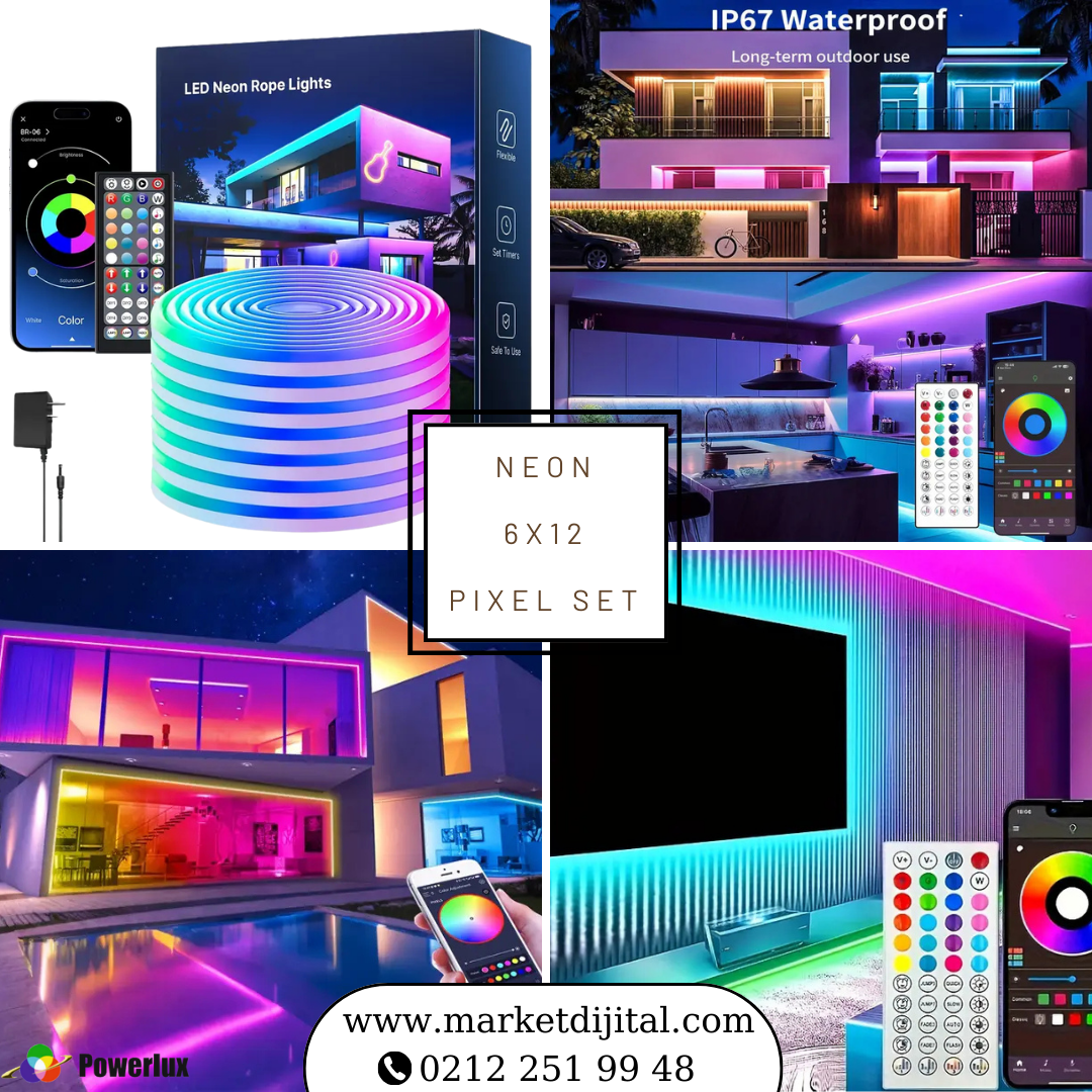 Neon 6x12 Pixel Set