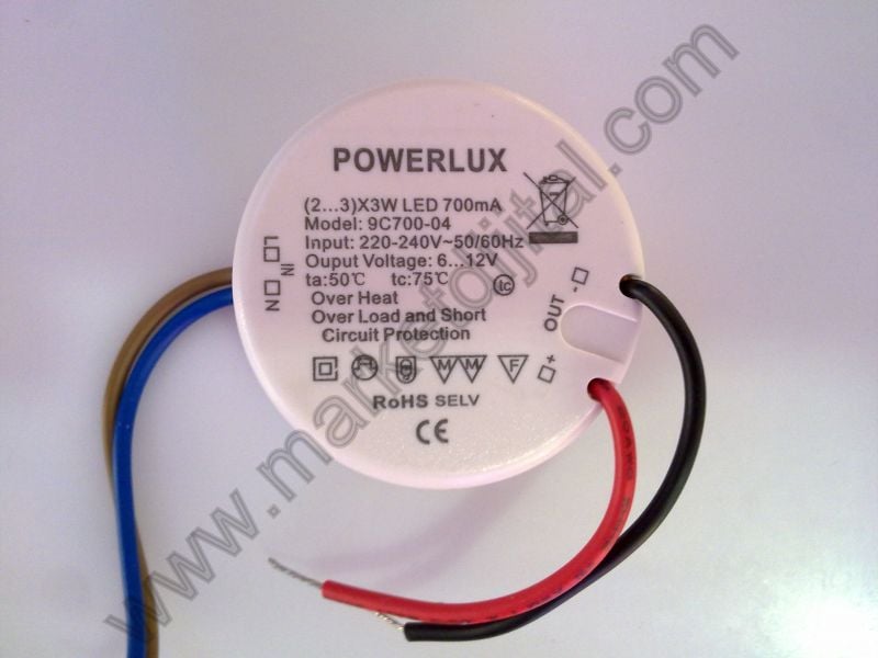 AT9C700-04 1-3X3 WATT 700MA