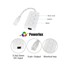 SP548E -Wifi Bluetooth Kontrol Cihazı RF kumandalı 5v-24v
