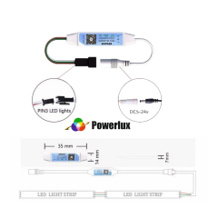 SP621E Mini Bluetooth RGB Pixel Led Kontrol