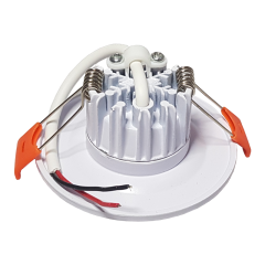 Powerlux 220 Volt 5 Watt Cob Ledli Downlight Spot Led Armatür Günışığı 3200C