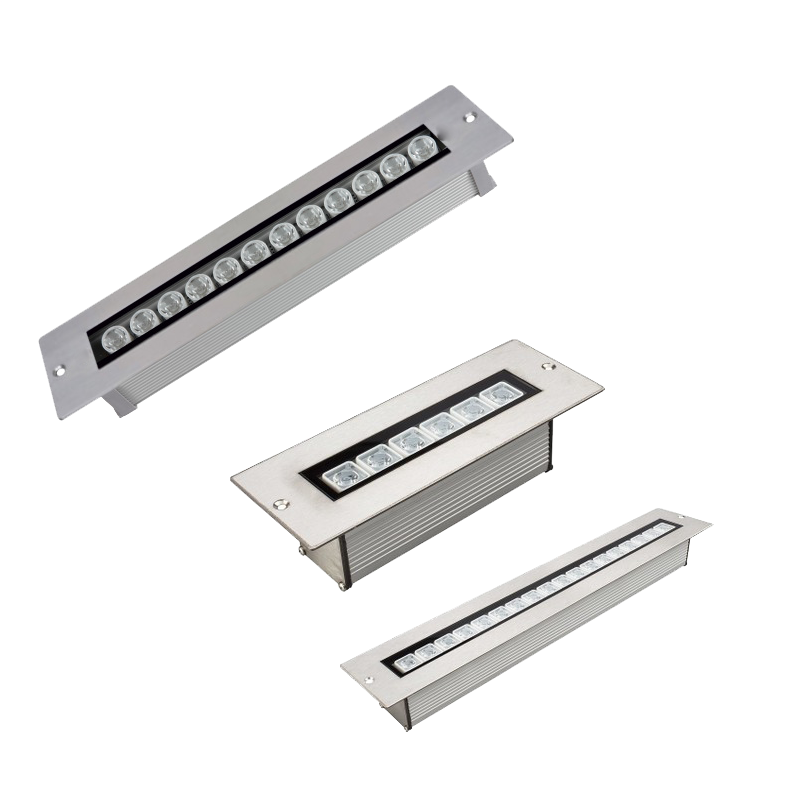 Sıva Altı Wallwasher Alüminyum Boş Kasa Profil Ve Aparatları 10cm / 3-4 Led