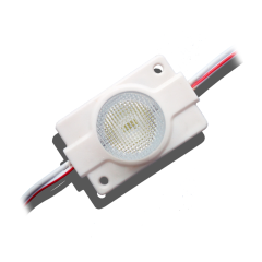 24 Volt 1,5 Watt Tekli Lensli 3030 Reklamcı Modül IP65 Amber (Sarı)
