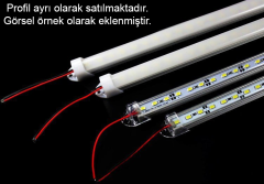 12 Volt Led Bar Alüminyum Çubuk 72 Ledli Grow bitki led (Full Spectrum)