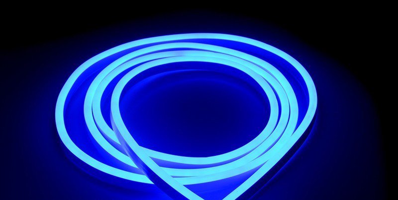 ネオン管リングブルー Mavi Neon Led 24V 8x16mm 1S | MARKET DİJİTAL LED AYDINLATMA TİC