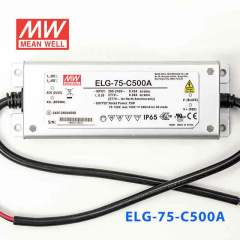 Meanwell 75W 500mA 75-150V Adaptör ELG-75-C500A