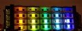 35 Cm 12 Watt RGB-Powerlux Wallwasher - Dış Cephe Aydınlatma - Duvar Boyama 24 Volt - Kumandasız
