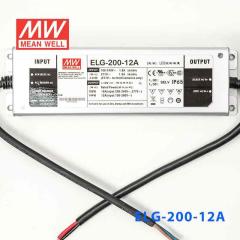 ELG-200-12A 192W 12V 16A Adaptör Meanwell 