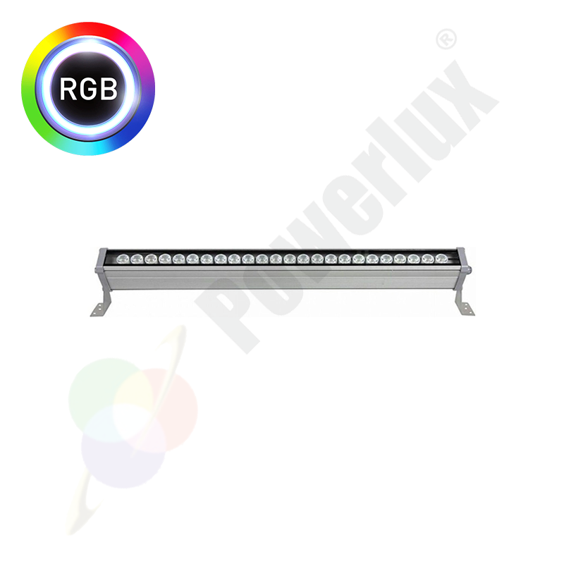 67 Cm 24 Watt RGB-Powerlux Wallwasher - Dış Cephe Aydınlatma - Duvar Boyama