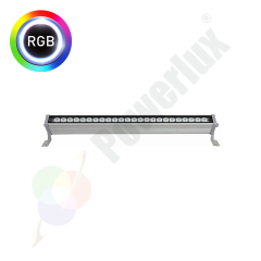 67 Cm 24 Watt RGB-Powerlux Wallwasher - Dış Cephe Aydınlatma - Duvar Boyama