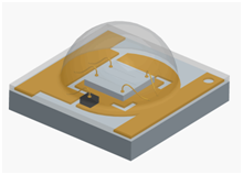 Powerlux Smd 3535 UV Led 1-3 Watt 390-410nm