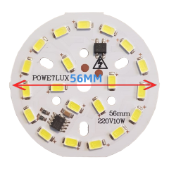 220 Volt 10 Watt SMD 5630-2835 Ledli Hazır Led Modül 56MM