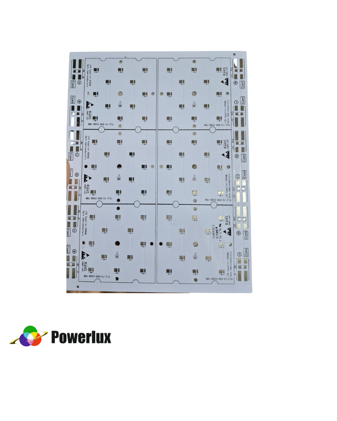 3030/2835 SMD Led Pcb 72 Ledli BOŞ PCB 210x125mm