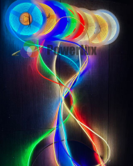 12 Volt 3MM 1mt/400 Led  Cob Şerit Led (5 Metre)