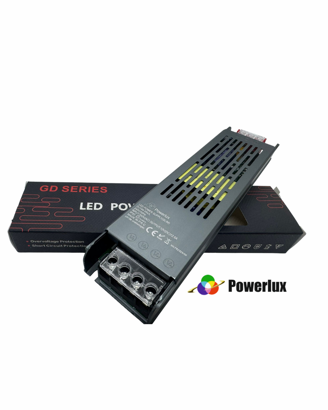 POWERLUX 12 VOLT 12.5 AMPER 150 WATT ULTRA SLİM ADAPTÖR