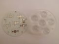 6Lı Powerlux Pcb + Lens Takım 30 Derece