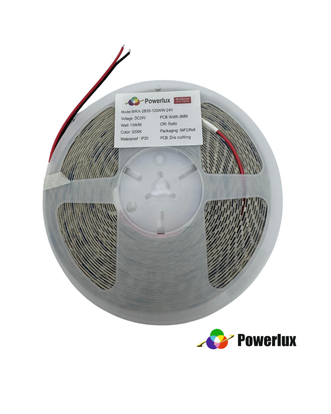 Bridgelux 24 Volt 2835 120 Led Şerit IP20 8mm (10metre)